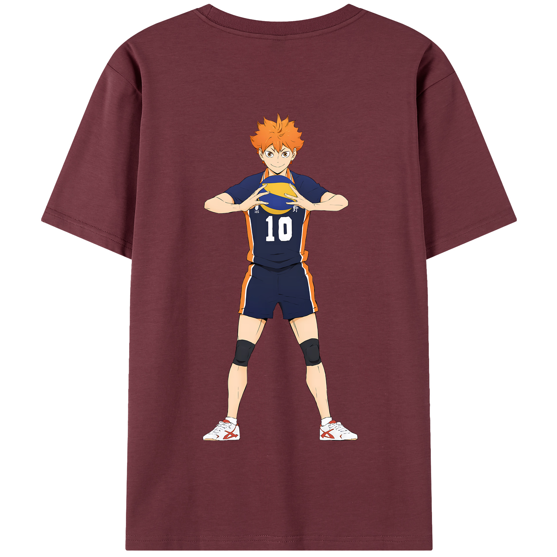 （画像用） ハイキュー!! Haikyu!! 綿100％半袖Tシャツ（背面プリント）
